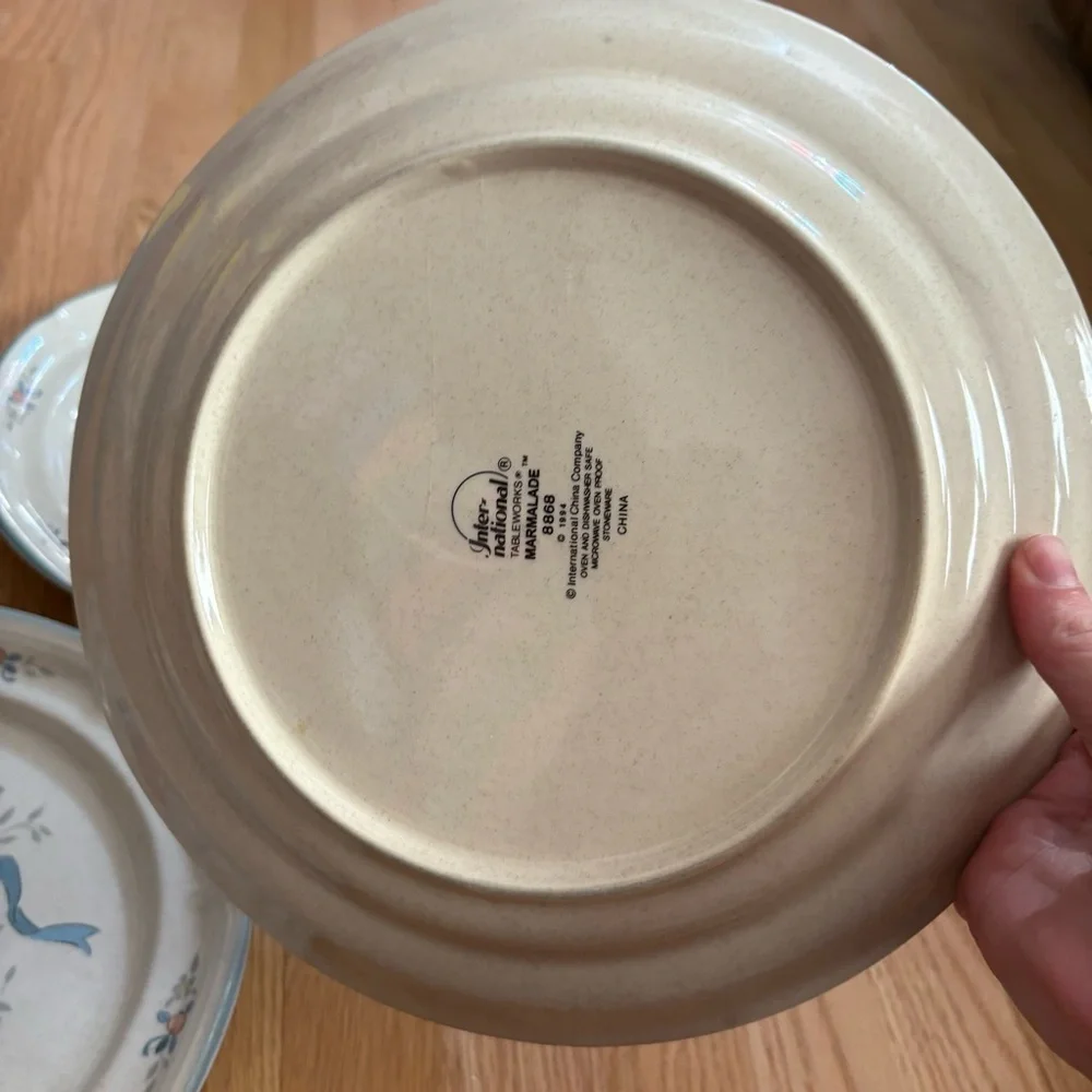 Vintage charming dinnerware